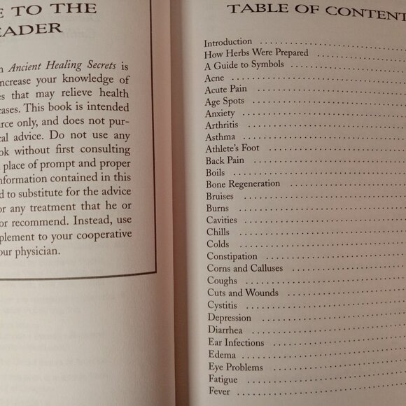 Ancient healing secrets: Practical cures that work today - Paperback - Picture 5 of 10